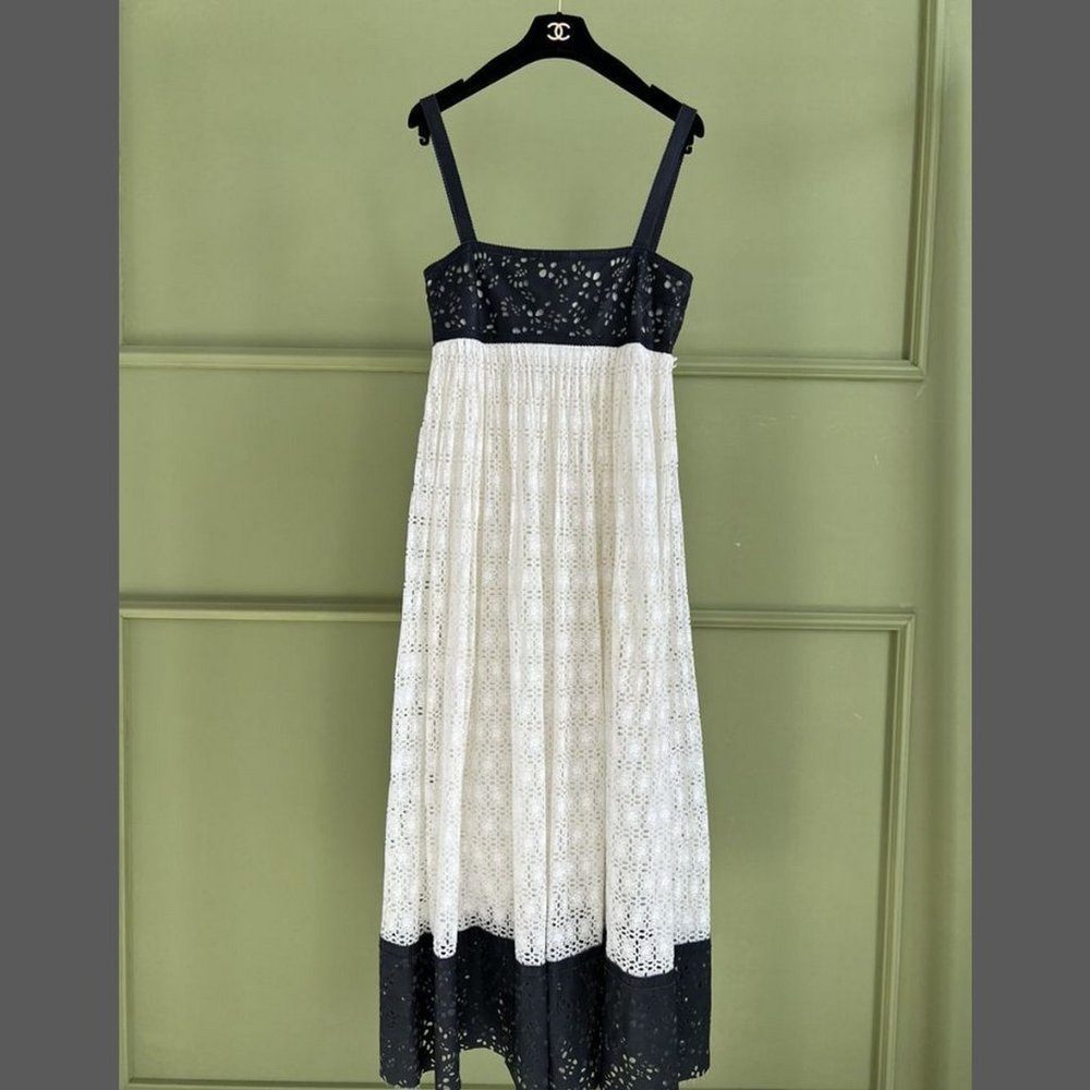 Chanel Runway Cotton Dress